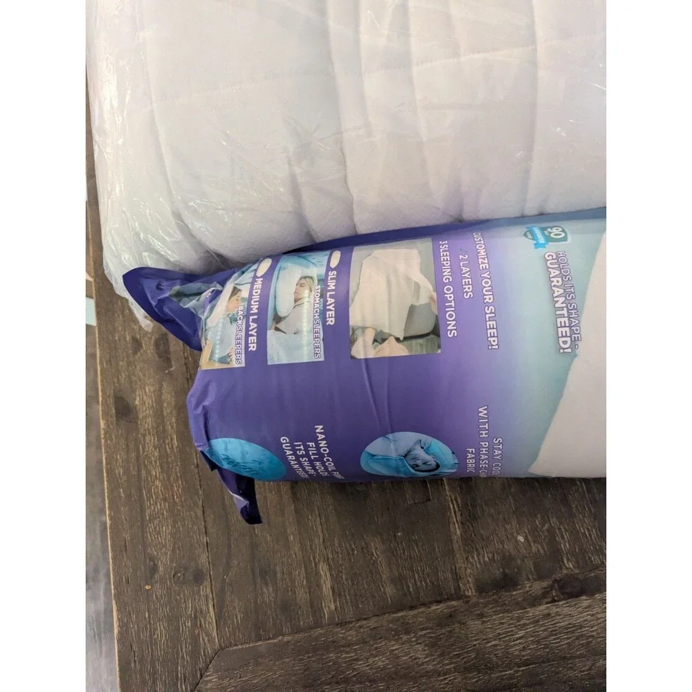 Nuzzle Adjustable Firm Pillow Set Of 2 Luxury King Size Bed Pillow Read
